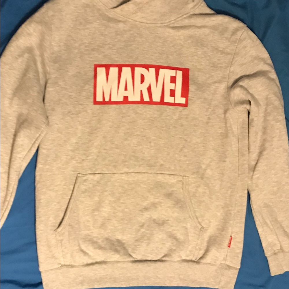 A medium sized marvel hoodie